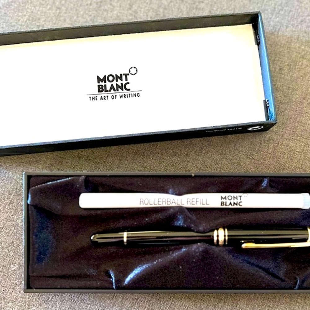 ⭐️ MONT BLANC MEISTERSTUCK ⭐️ Classique 163 ROLLERBALL Pen